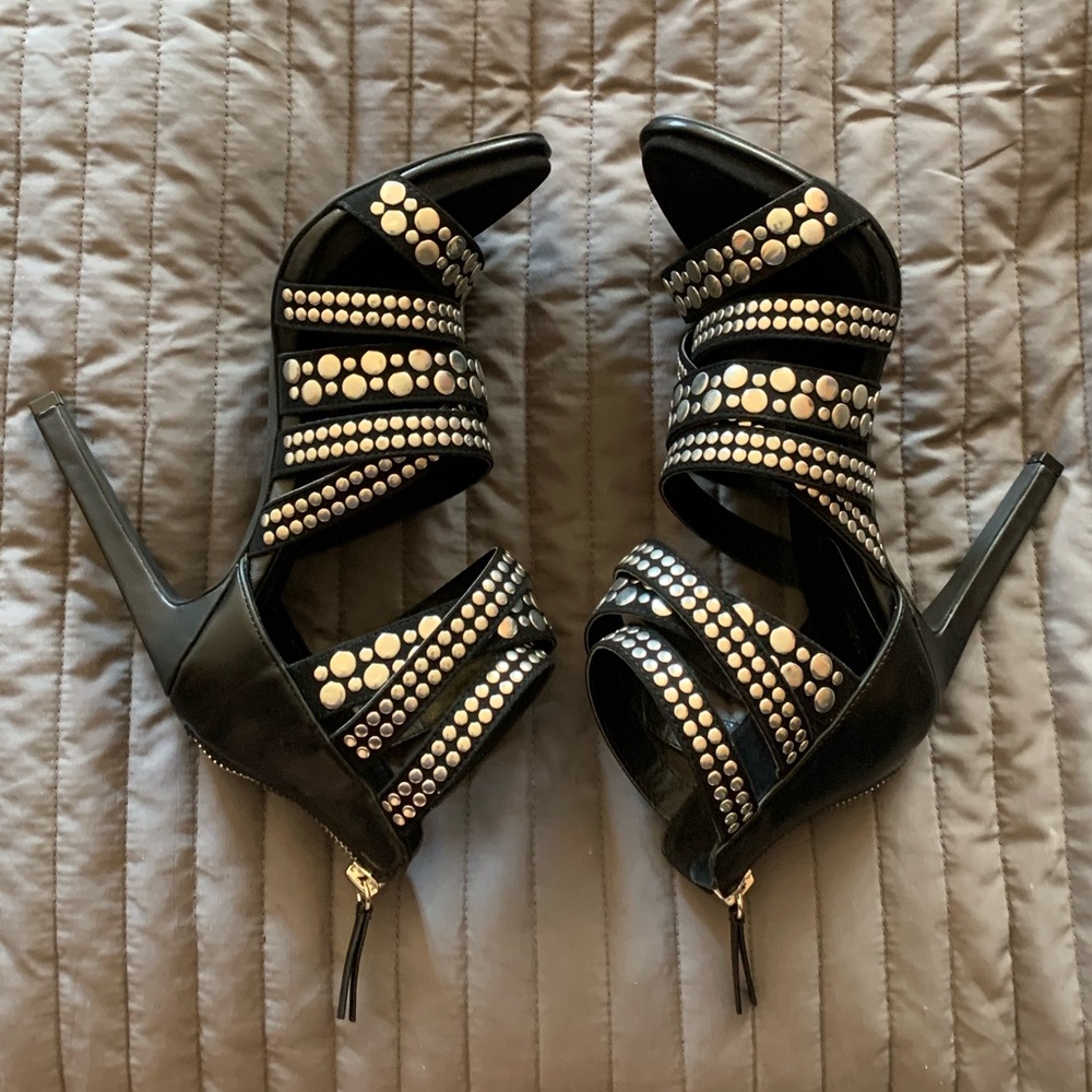 Zara Studded Healed Sandals